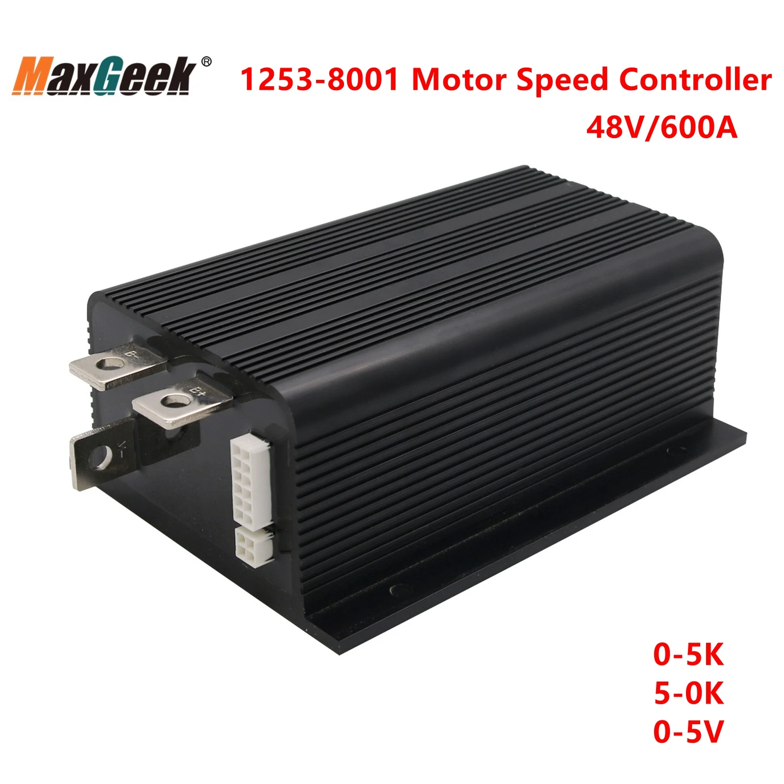 Maxgeek 1253-8001 Motor Speed Controller CURTIS 80V For Programmable Electric Forklift PMC Cart Hydraulic Pump Motor Control