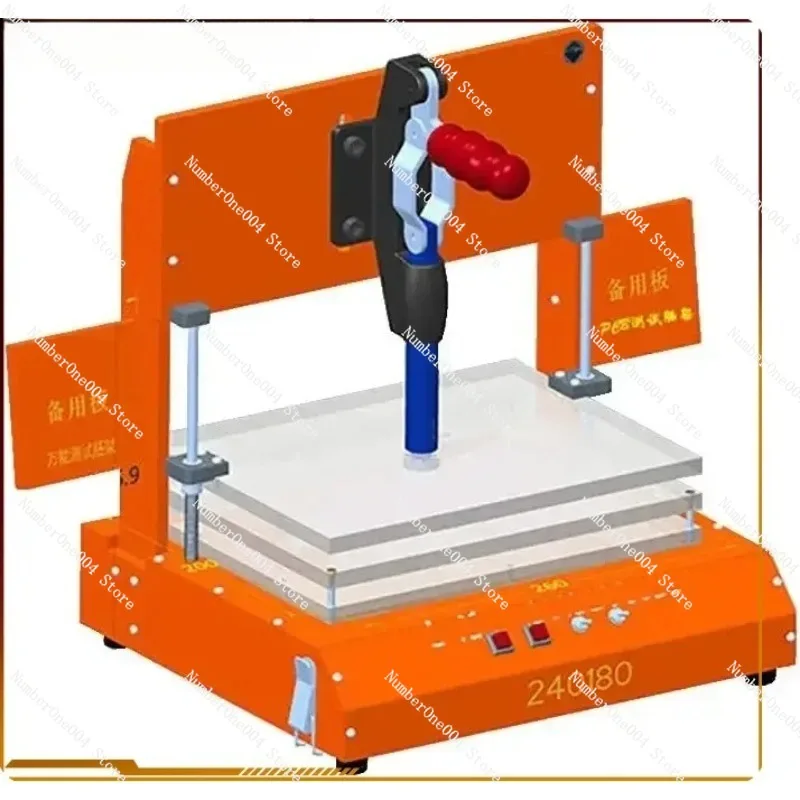 

Универсальная испытательная рамка Приспособление для тестирования печатных плат Инструмент для тестирования печатных плат Бакелитовая испытательная стойка для приспособлений (тип 80-50-42)