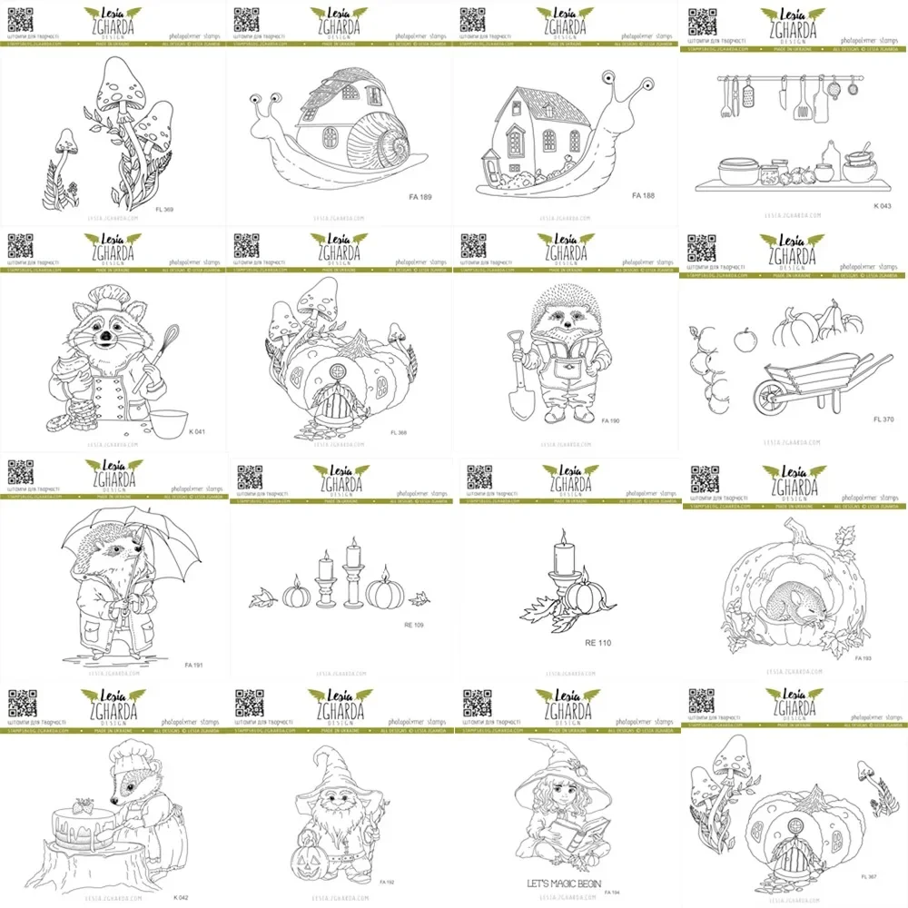 

Halloween Candles and Leaves New Stamps Diy Scrapbooking Paper Handmade Album Embossing Greeting Card