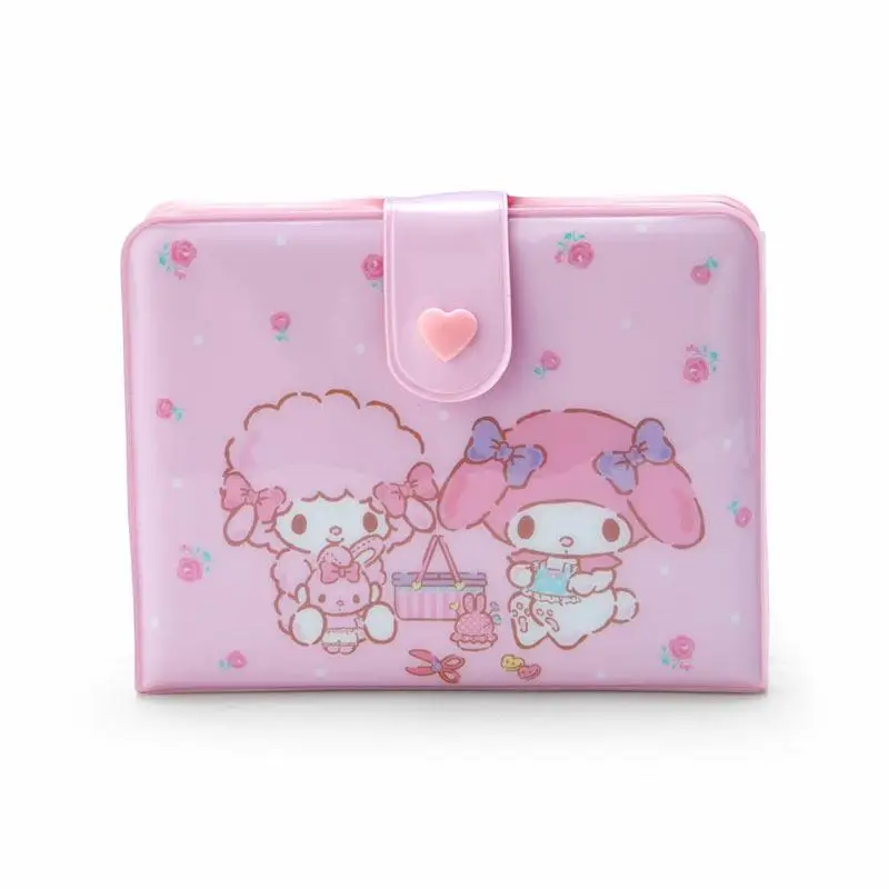 Sanrio Cartoon Melody and My Sweet Piano Diy Handmade Material Bag Handmade Material Storage Bag Plush Anime Toys for Girl Gift