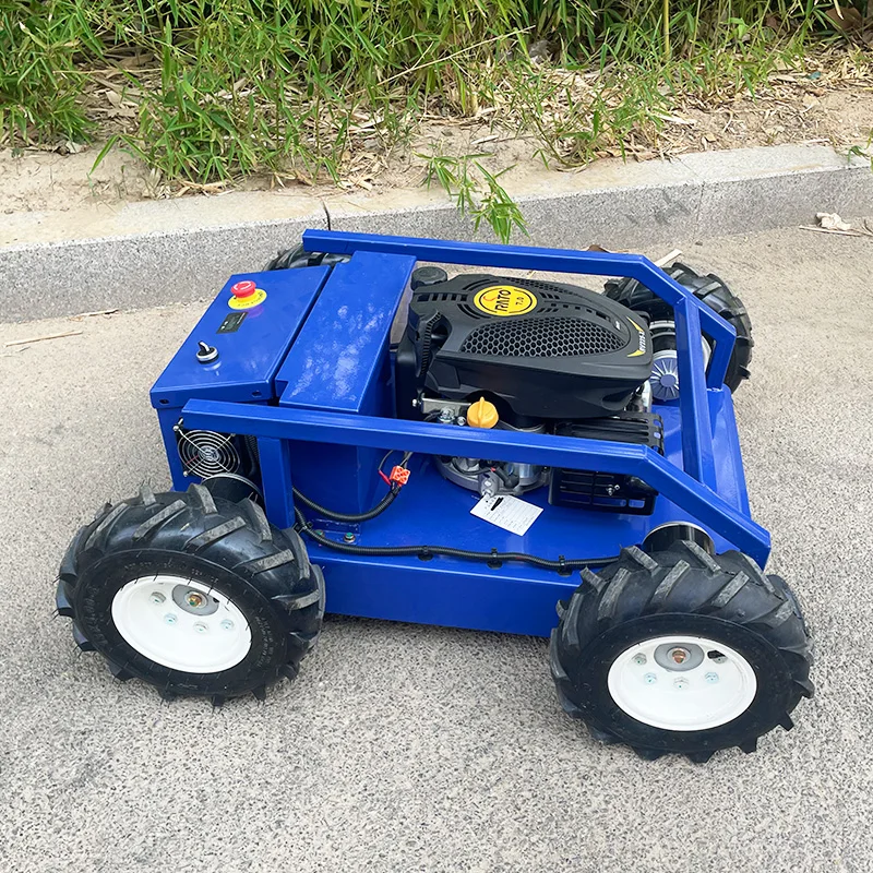 カスタマイズ可能なリモコン式芝刈り機、芝刈りロボット、4ストローク、庭仕様、効率的な芝生管理に