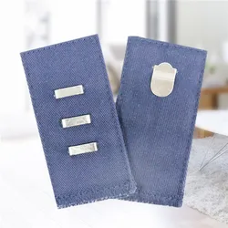 Trousers Pants Extenders Elastic Extended Buttons DIY Denim Clothes Adjustable Fastener Jeans Waist Dress Extension Snap 1pc