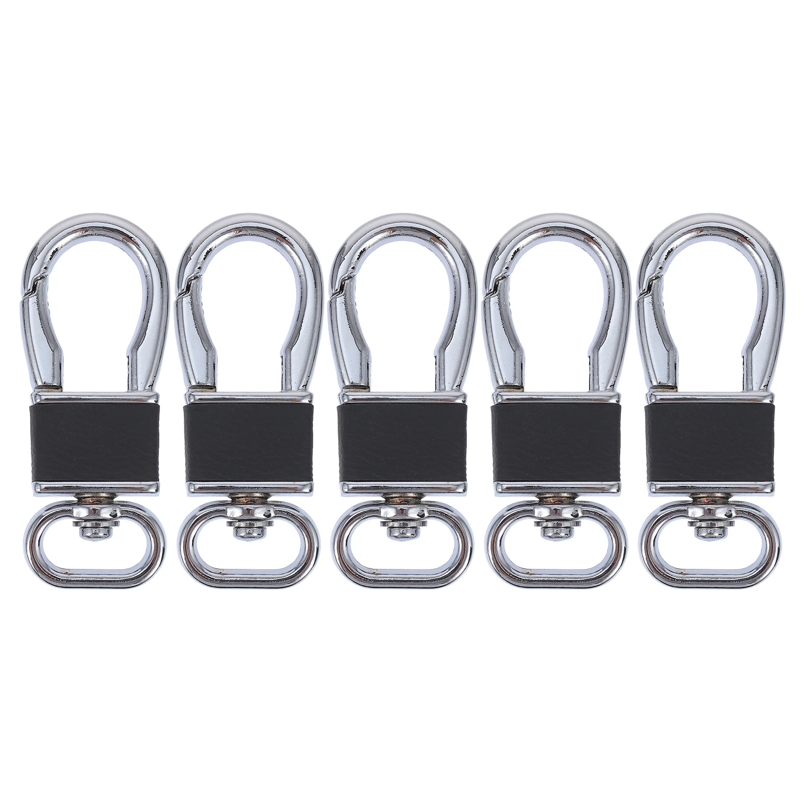 

5pcs Metal Bag Snap Hooks Swivel Trigger Clips Key Ring Clasps Chain Handbag Buckles Replacement Durable Jewelry Components
