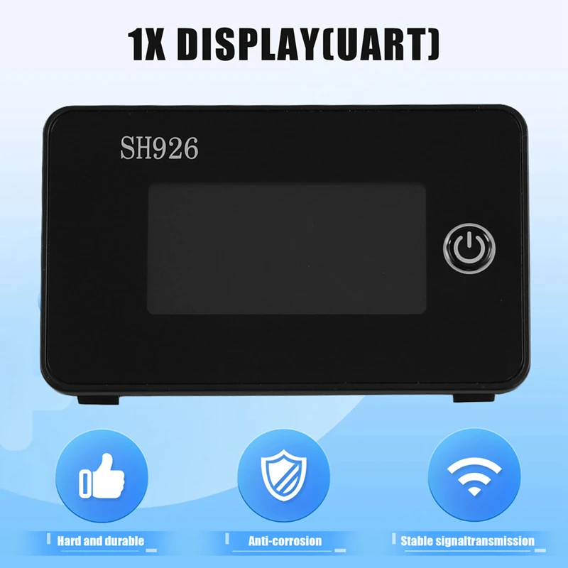 JBD Smart BMS Lifepo4 Li-Ion Accessories UART Port LCD Displayer For Lithium Battery With Communication Function