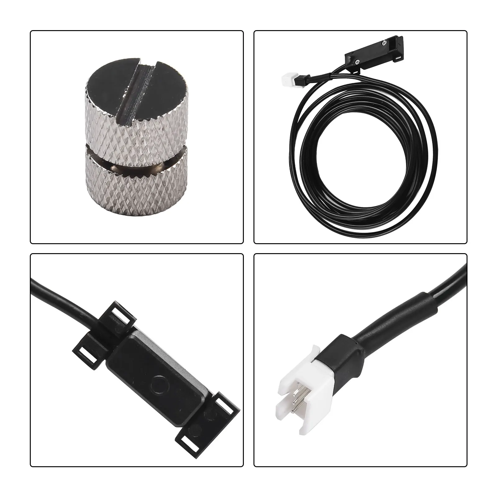 

Electric Bike Speed Sensor Bicycle Speed Detection Sensor Ebike Rim Speed Sensor SM-3S 2M Cable Part For Electric Bicycles KT