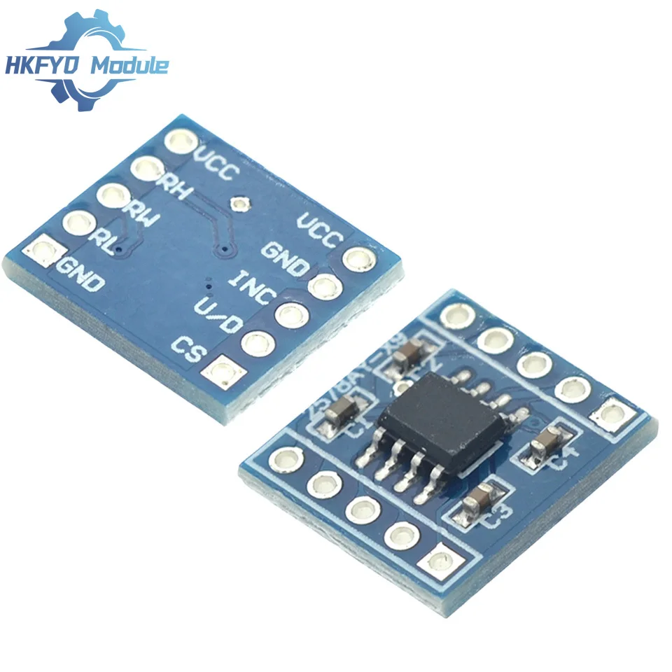 X9C104 Digital Potentiometer Module Adjusts Bridge To Balance 100-order Digital Potentiometer Circuit