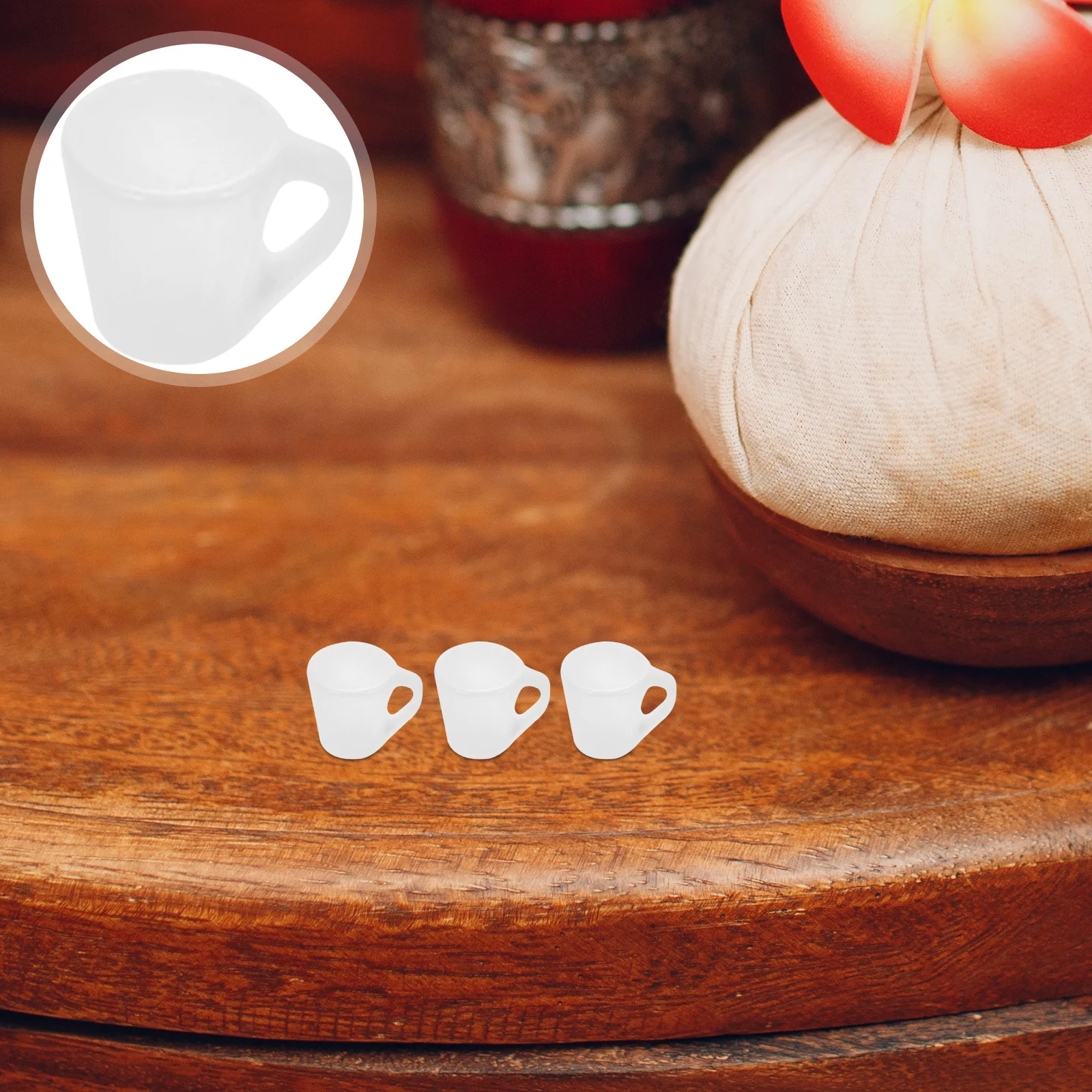 

20 Pcs Miniature Dollhouse Coffee Mugs Cup Decoration Accessories for Miniture Tea Cups Toys Tiny