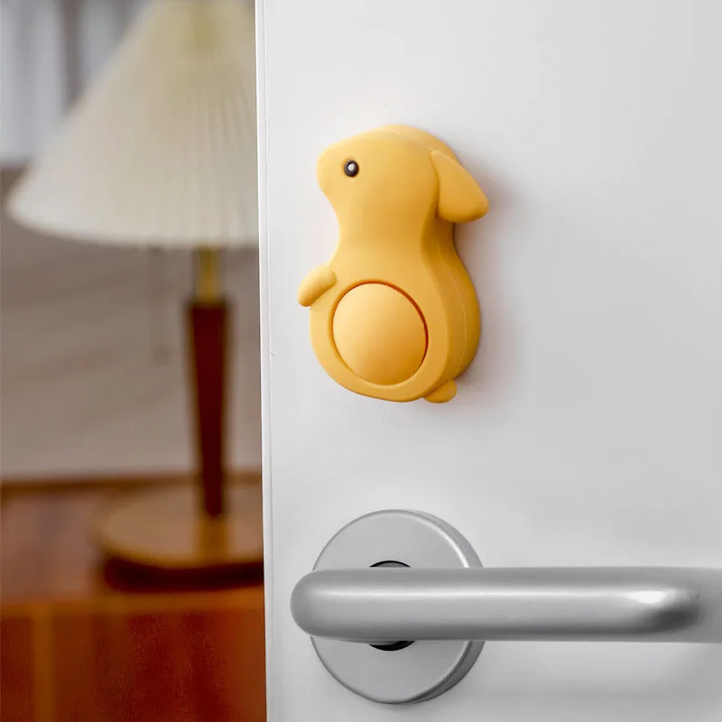 Cartoon Anti-pinch Door Blocker Silicone Doorstop Protect Child Safety Prevent Doors From Closing Automatically