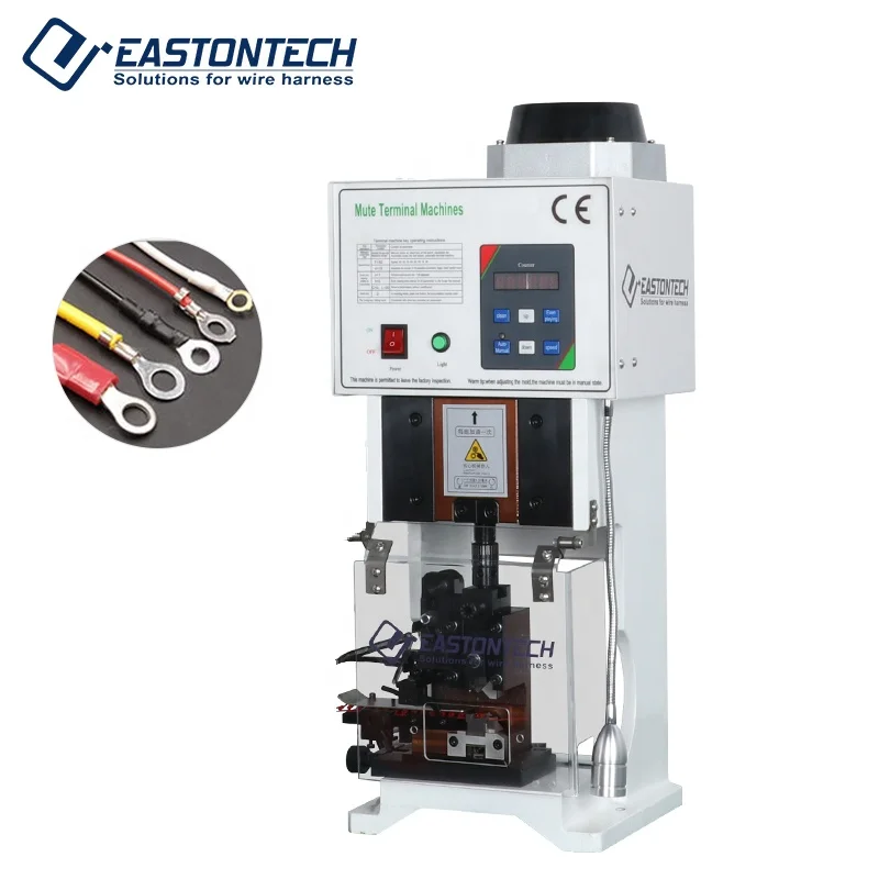 EASTONTECH EW-09C Free blades electric wire terminal crimping machine loose terminal crimping machine for TE, JST, MOLEX