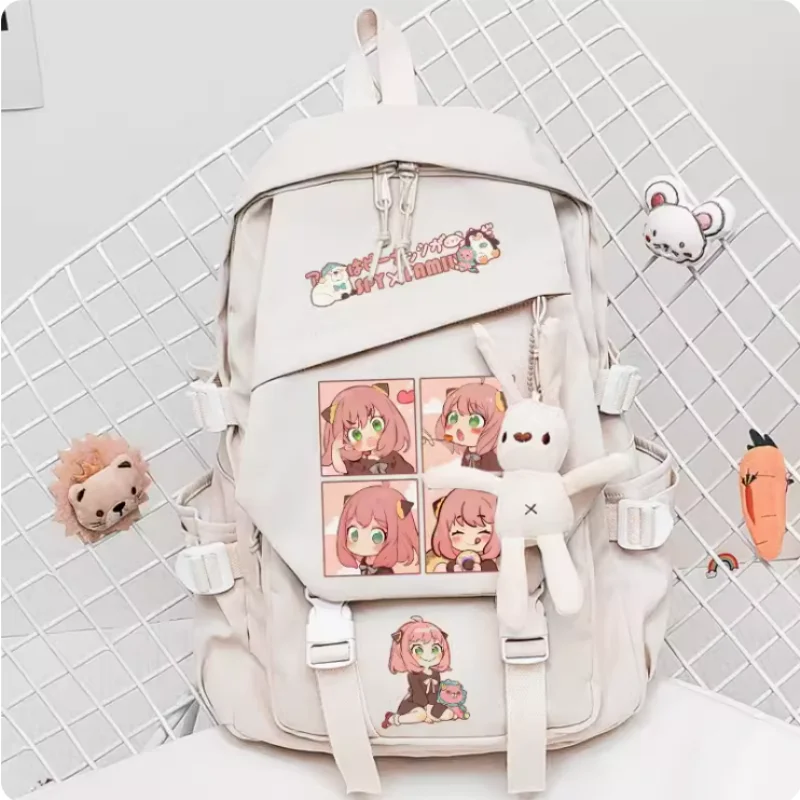 Anime Spy Family Anya Forger Schoolbag Backpack High-capacity Shoulder Bag Cosplay Travel Student Teenager Gift B813