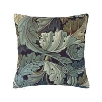 Acanthus By William Morris Throw Pillow Covers Home Decorative Modern Textile Pattern Cushions for Sofa Square Pillowcase
