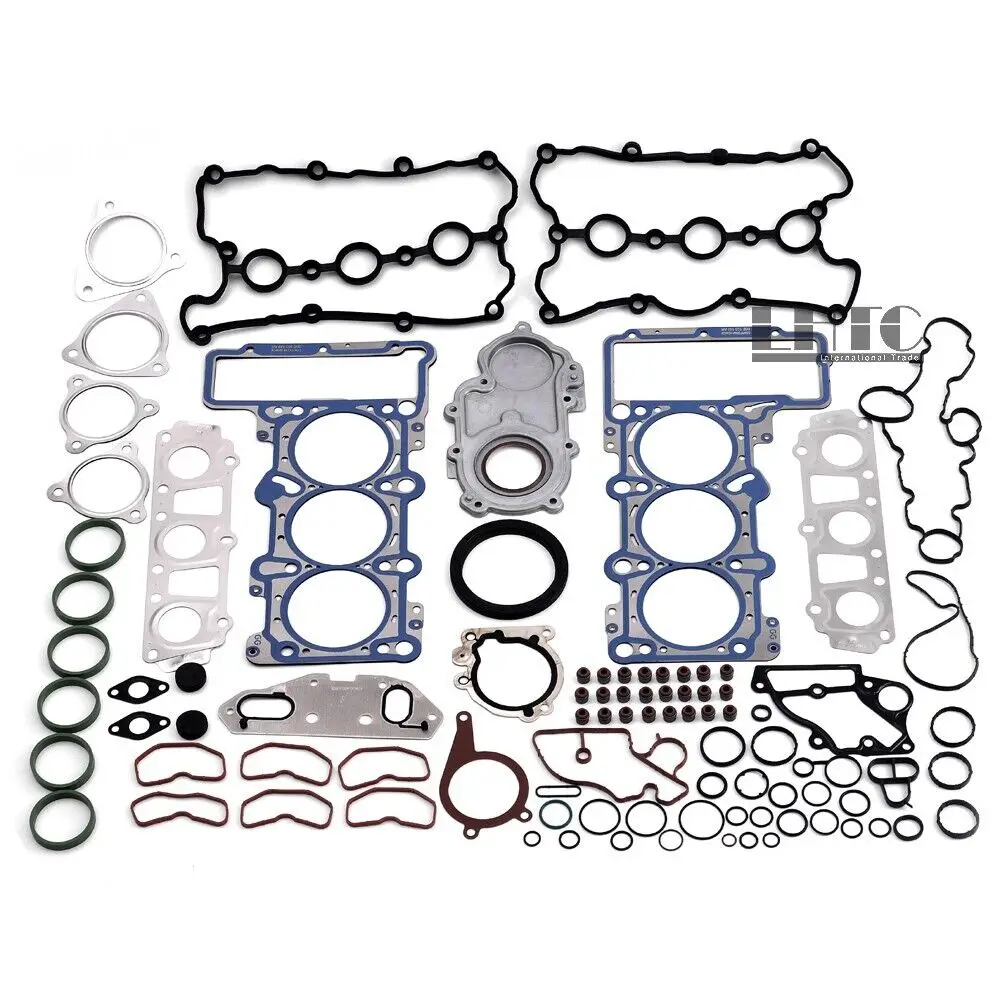 Engine Rebuild Overhaul Gasket Seals Kit For Audi A6 A7 C7 2.8 FSI V6 CHVA CVPA 06E103148AR 06E103149AR 06E103483P 06E103484N