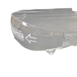 8658X Only Lens  Motorcycle Helmet Visor Clear And Dark Color Available And Only Suitable For Our Own Produce Helmet