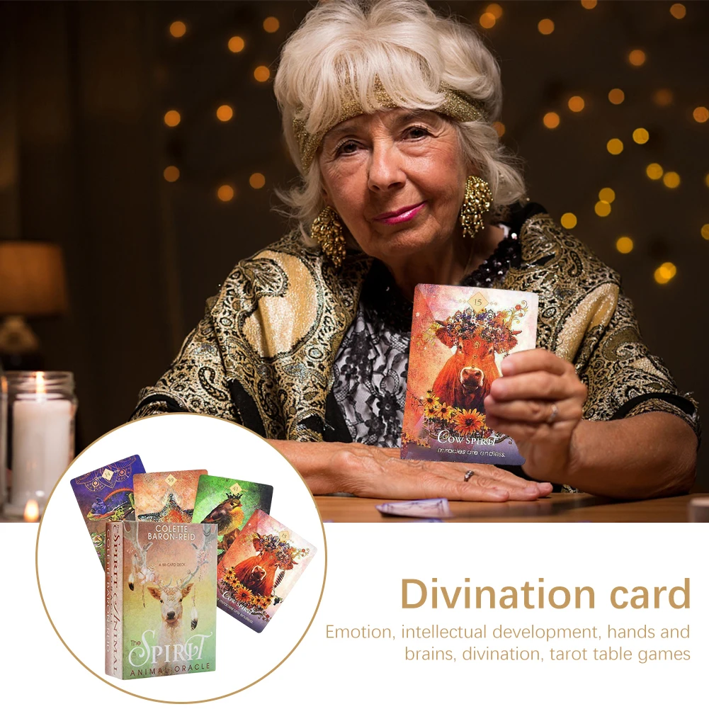 High Quality Spirit Animal Oracle Cards for Spiritual Growth