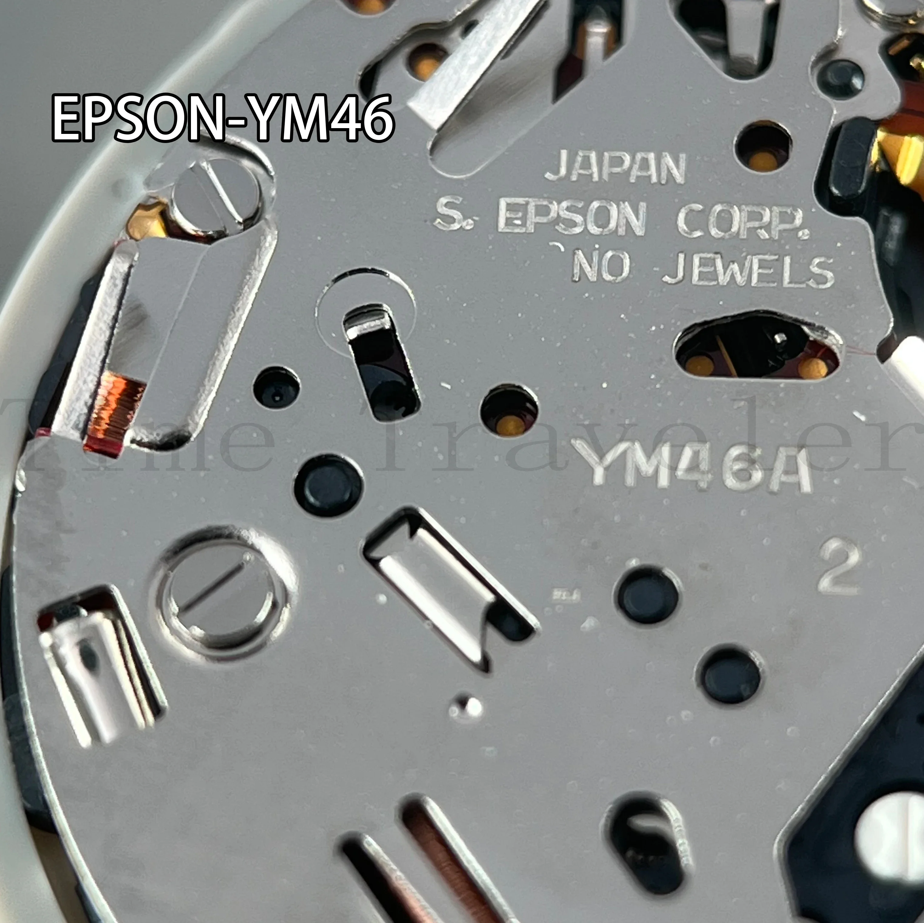 YM46 ruch Epson YM46-3 ruch serii YM46A ruch kwarcowy 6,9,12 mały rozmiar sekundy: 12 ''w 3:00