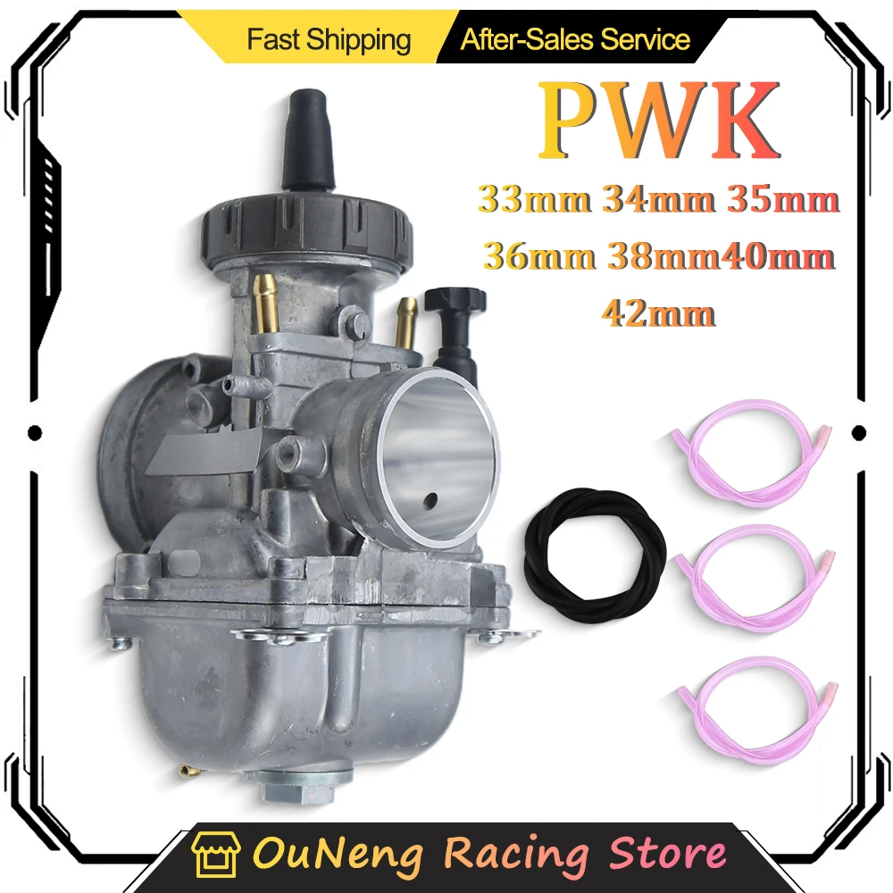 

For KEIHIN PWK Carburetor 33 34 35 36 38 40 42mm Racing Parts Scooters Dirt Bike ATV Motorcycle Large caliber