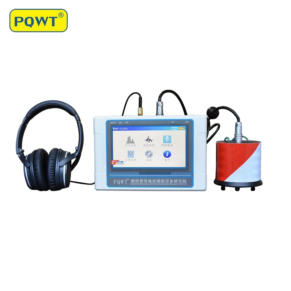 PQWT CL600 Water Pipe Leak Detection Device Ultrasonic Leak Detector For Leak Detection