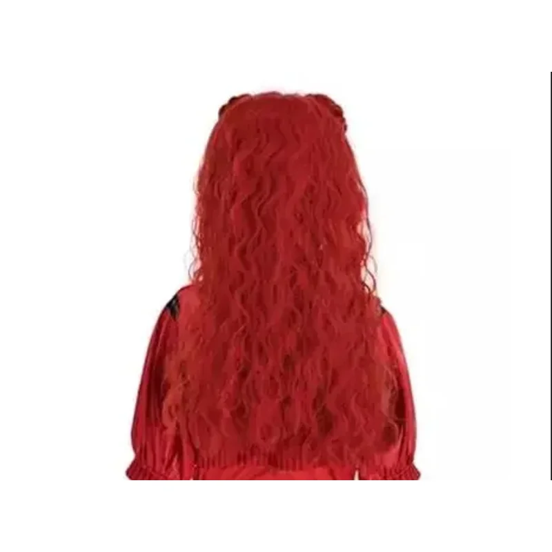 

The Rise of Red Anime Descmot4 Cosplay Wigs for Children and Adults, Halloween Accessories for Women and Bol