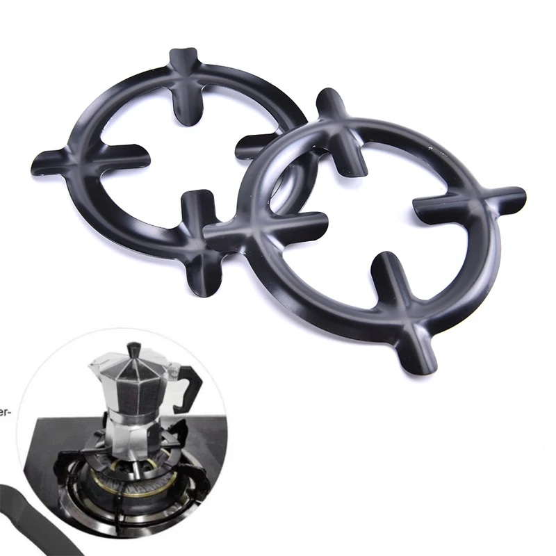 1Pcs Iron Gas Stove Cooker Plate Coffee Moka Pot Stand Reducer Ring Holder