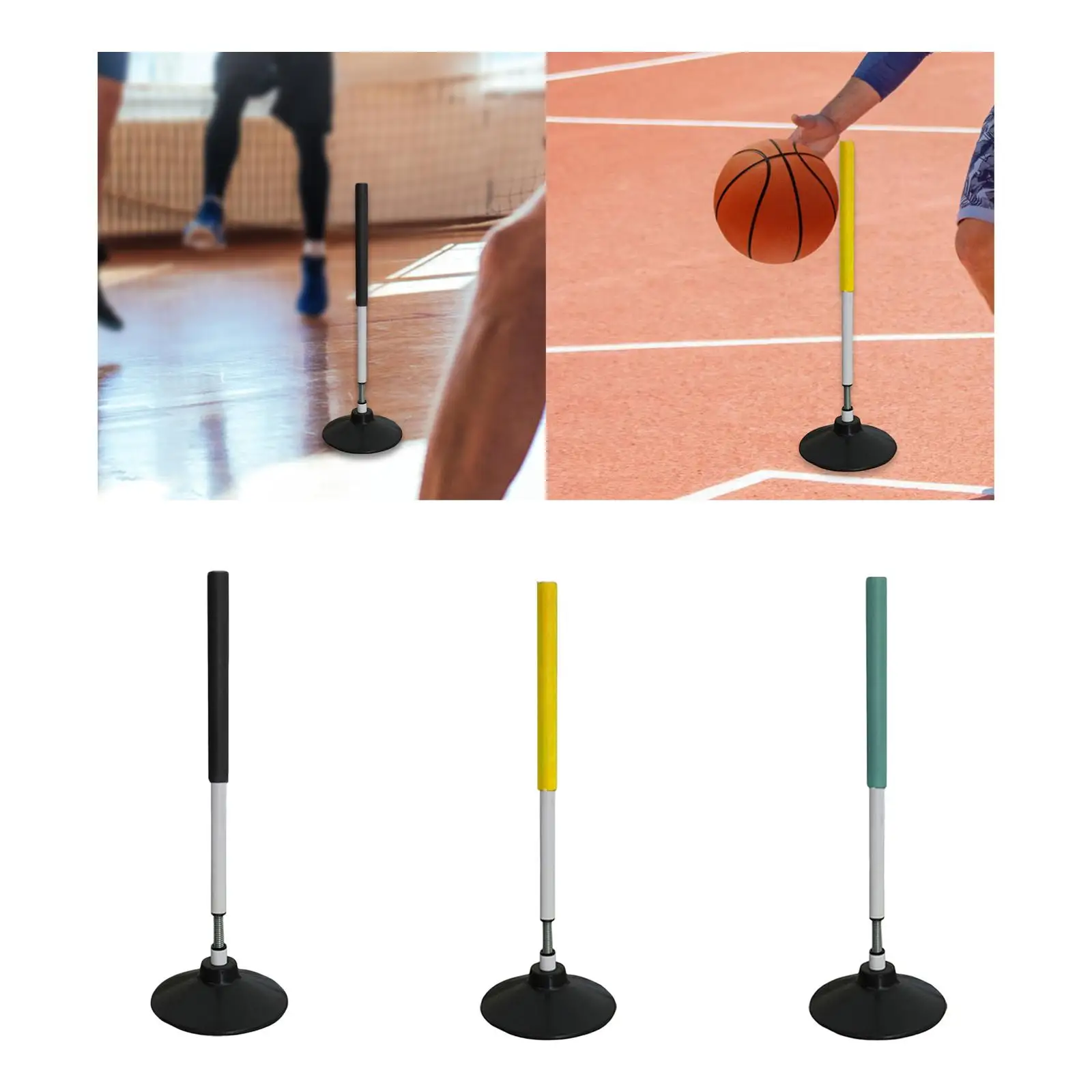 

Basketball Tumbler Training Pole Rebound Sign Rod for Indoor Outdoor Games