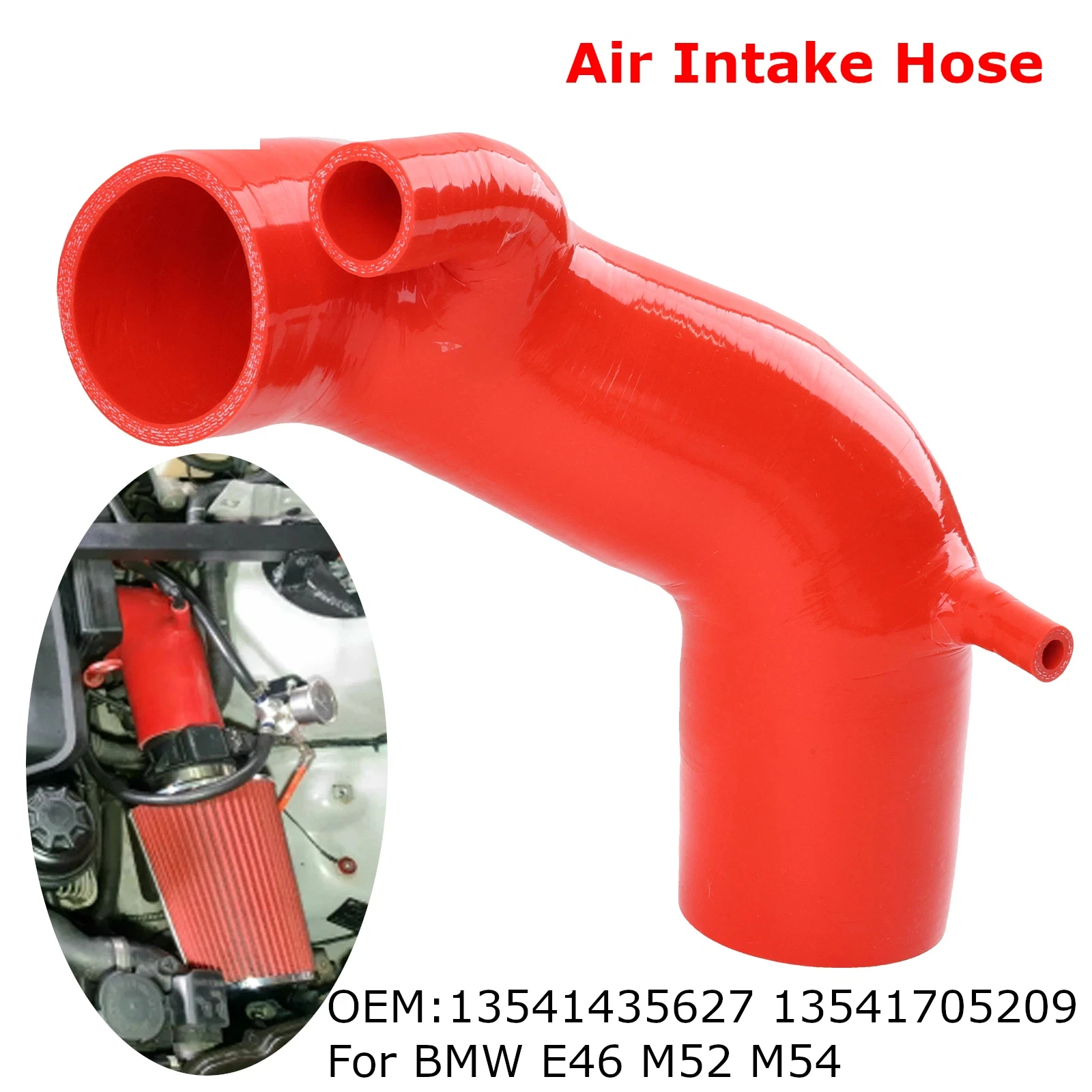 13541435627 Air Intake Hose Duct Tube For BMW E46 M52 M54 320Ci 320i 323Ci 323i 325Ci 325i 325xi 328i E36 Z3 13541705209