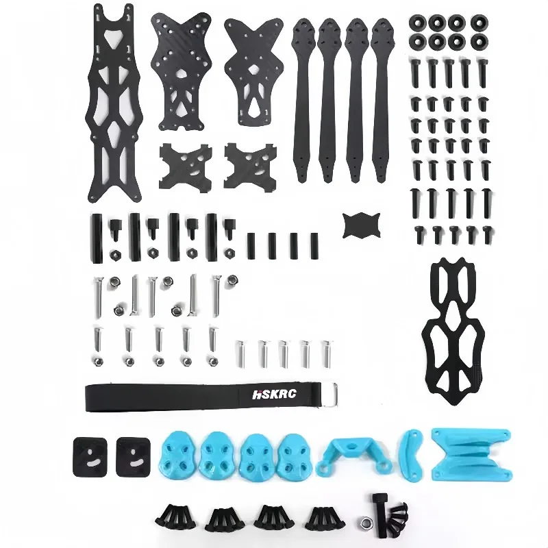 โครงคาร์บอนไฟเบอร์ขนาด 5 นิ้ว 7 นิ้ว สำหรับโดรนแข่ง APEX FPV Freestyle RC