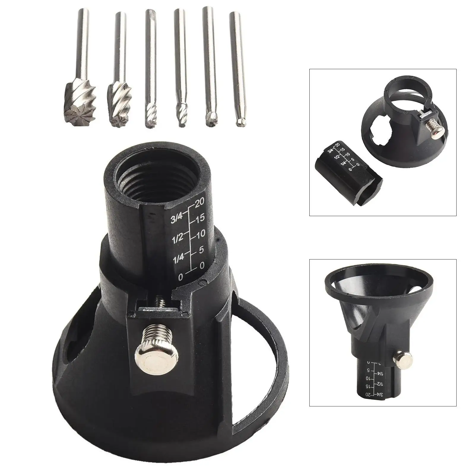 DIY Projects Jewelry Restoration Size As Shown In The Picture Wood Milling Cutter Set Rotary File Kit Maximum Visibility