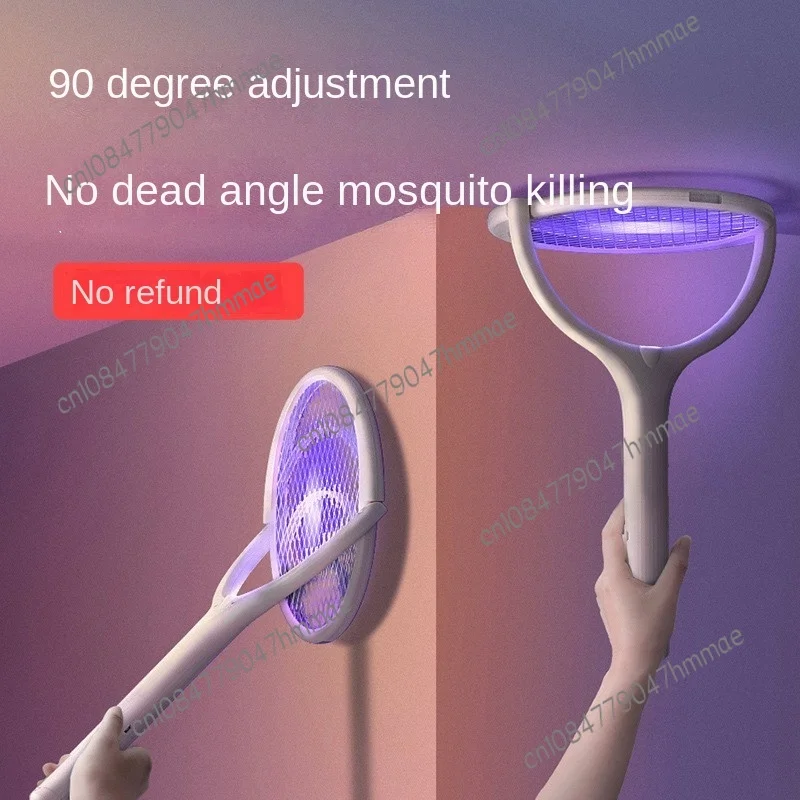 Three-in-One New Electric Mosquito Swatter Mosquito Killing Lamp Rechargeable Mosquito Repellent Racket Fly Fantastic