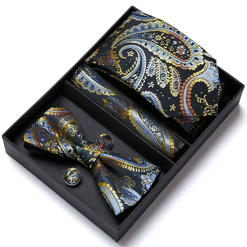 Men's  set Gift box 6 sets Group tie Business formal wedding tie