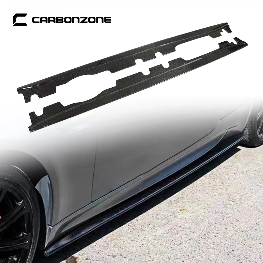 

Real Carbon Fiber Side Skirt 2Pcs/Pair for BMW E92 M3 Exterior Side Door Edge Protector Automobile Refitting Accessories