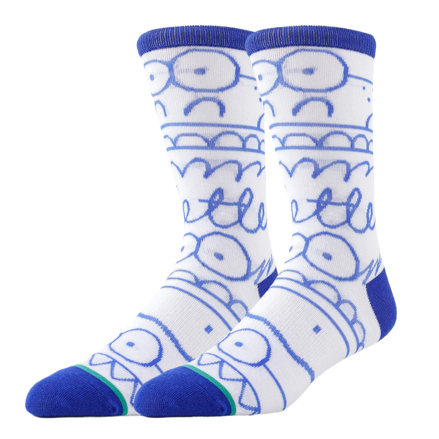 Calcetines de tubo para hombre y mujer, calcetines felices, moda urbana, Hip Hop, divertidos calcetines de vestir novedosos, de diseñador, cálidos, suaves, para invierno, uso informal