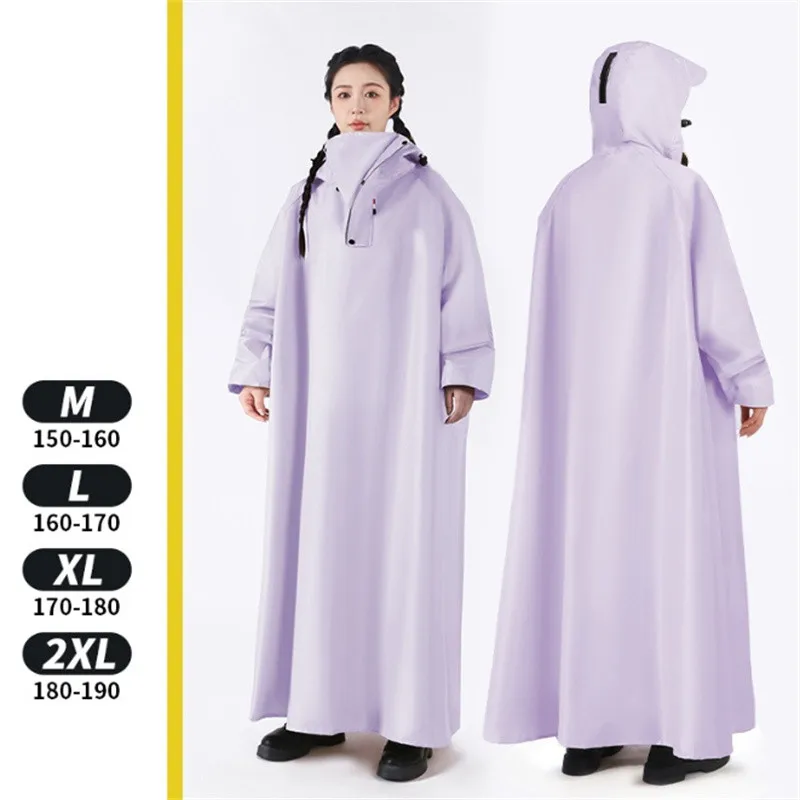 

1PC Adult Motorcycle Raincoat For Men Women Electric Car Rain Coat Durable Waterproof Riding Gear Special Raincoat Thickened