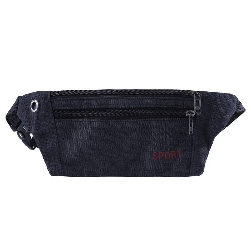 Women Men Fanny Pack Waist Belt Bag Nylon Purse Travel Camping Hiking Pocket Belly Pouch for Phone Coins