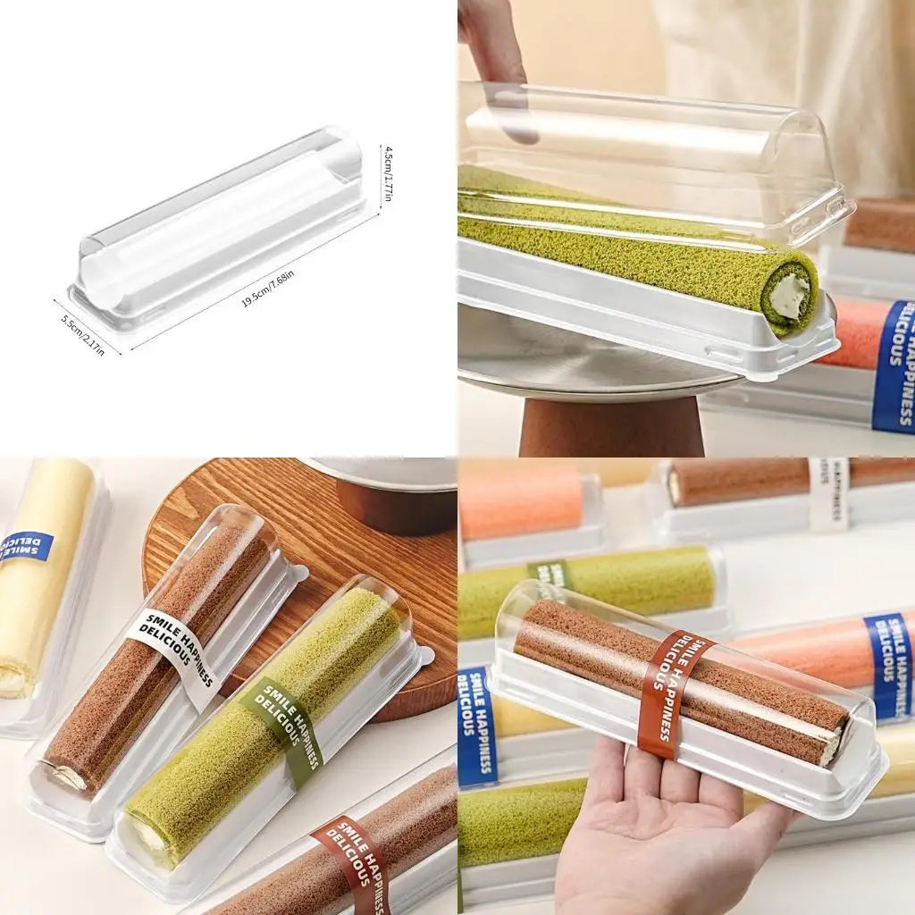 

G6KF 25 Pieces Clear Bakery Storage Boxes Accessory for Homemades Sweets and Gifts