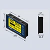DC8-120V クーロンカウンターメーターバッテリー容量インジケーター電圧電流 50A/100A/350A/500A クーロンカウンター電気自動車用 5
