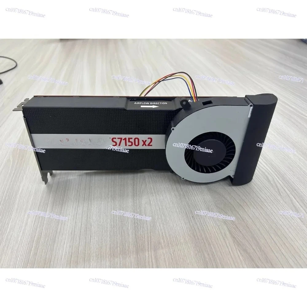 MI25 MI50 MI60 MI100 MI210 S7150 X2 Graphics Card Active Cooling Fan Modification