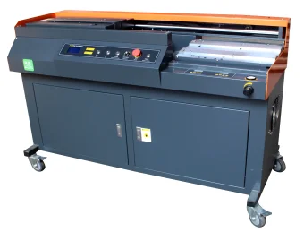 Rilegatrice automatica per libri A4 Raccoglitore per colla perfetta PUR da 330 mm