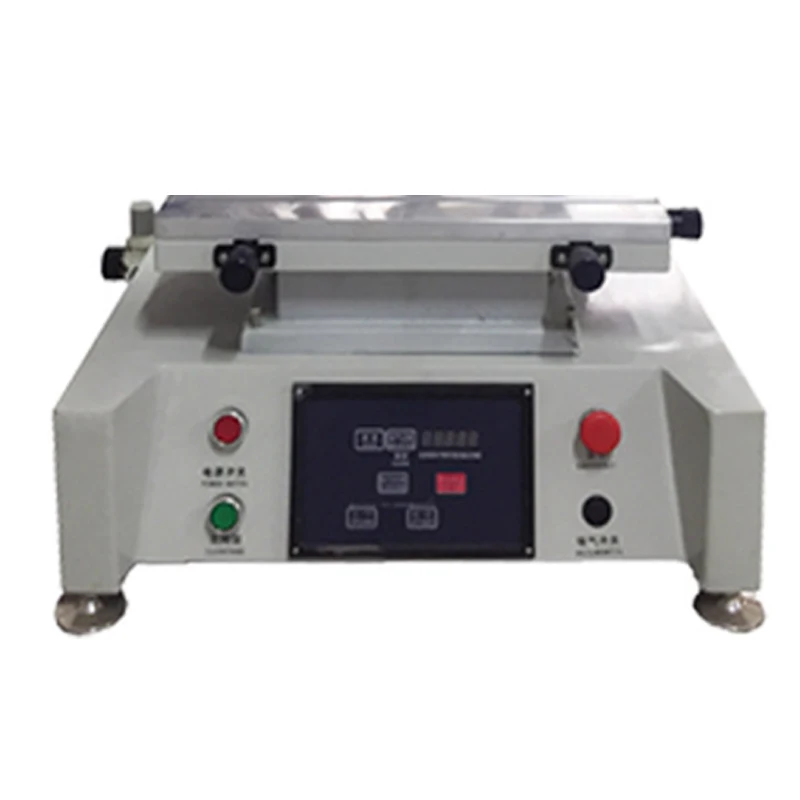 MC-2030 Small Monochrome Screen Printing Machine For Plastic Board, Wood And Glass Flat Screen Printing Machine