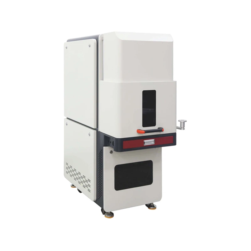 High standard desktop closed MOPA fiber marking machine 500W for barcodes/QR codes