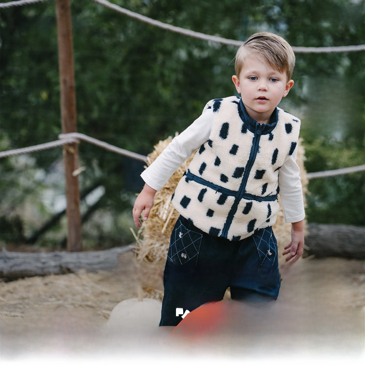 thiened-warmth-baby-vest-boys-and-girls-winter-clothes-baby-clothes-casual-zipper-polyester-fiber-warmth-index-moderate