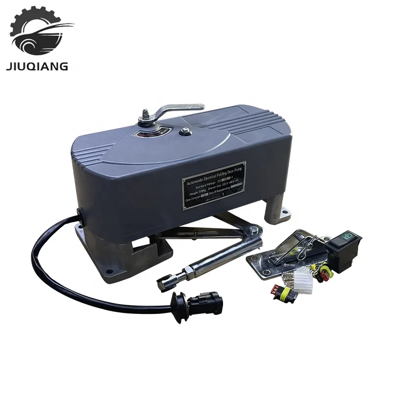 Jiuqiang Hot Sell Spare Parts for Bus Electric Door Pump for Kinglong Higer Ankai 12v 24v Bus Door Pump Body Accessories Parts