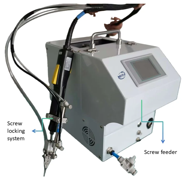 Automatic Screw Feeder Pneumatic Screwdriver Machine with Motor Engine & Bearing Core Components 1 Year Warranty
