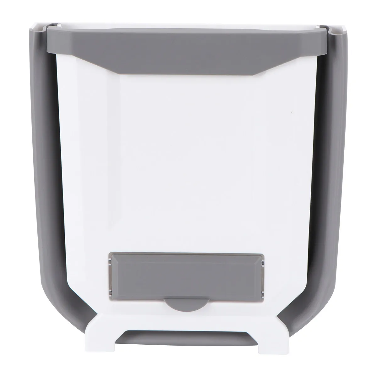 1Pcs Hanging Storage Basket Multi Purpose Kitchen Trash Can Premium Plastic Wall Mounted Compact Bin for Office Desktop Cabinet