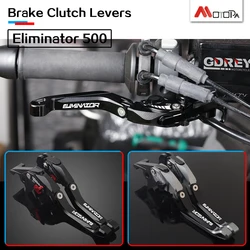 For Kawasaki Eliminator 500 2024 2025 Motorcycle Eliminator500 Adjustable CNC 5D aluminium Brake Clutch Levers Handle