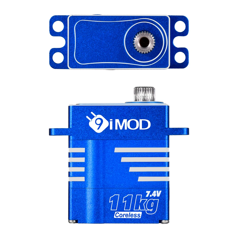 9IMOD RC Cyfrowe Serwo 11KG Bezrdzeniowe Serwo z Metalowymi Przekładniami 4.8-8.4V do Samochodów RC Helikopterów RC Akcesoria DIY