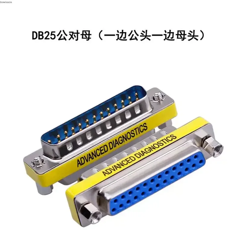 DB25 Pin Male Female Adapter Parallel Port Conversion Head RS232 Serial Port Male to Male Female to Female COM Port Docking