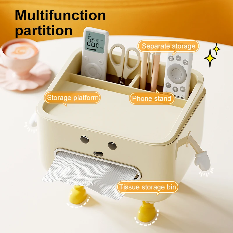 Desktop Paper Towel Organizer Box 5