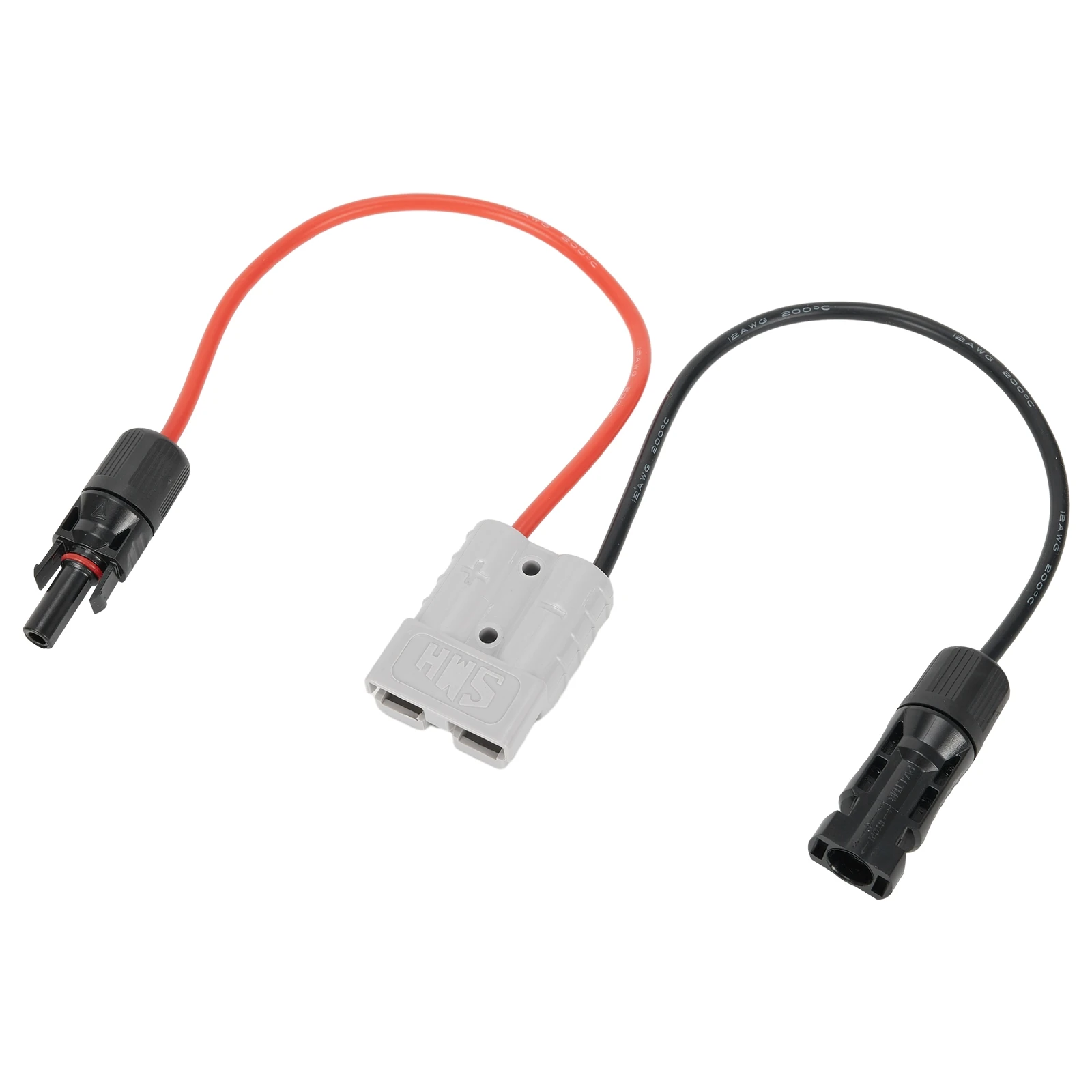 50 AMP For Anderson-Plug Connector To Solar Panel Cable Y Adaptor Connector 30cm 12AWG Male And Female Connectors