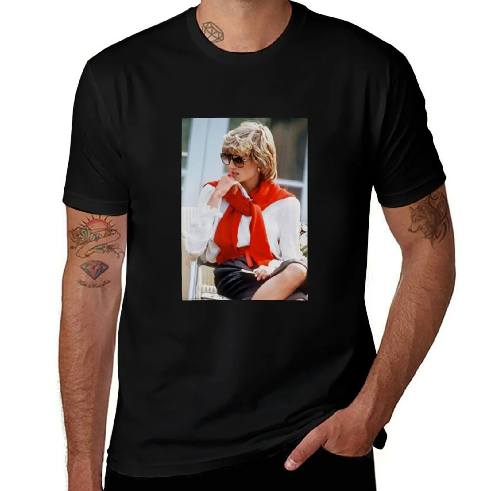 

Princess Diana 1980’s T-Shirt man t shirt summer anime t shirts for man t shirt man cotton T-shirt