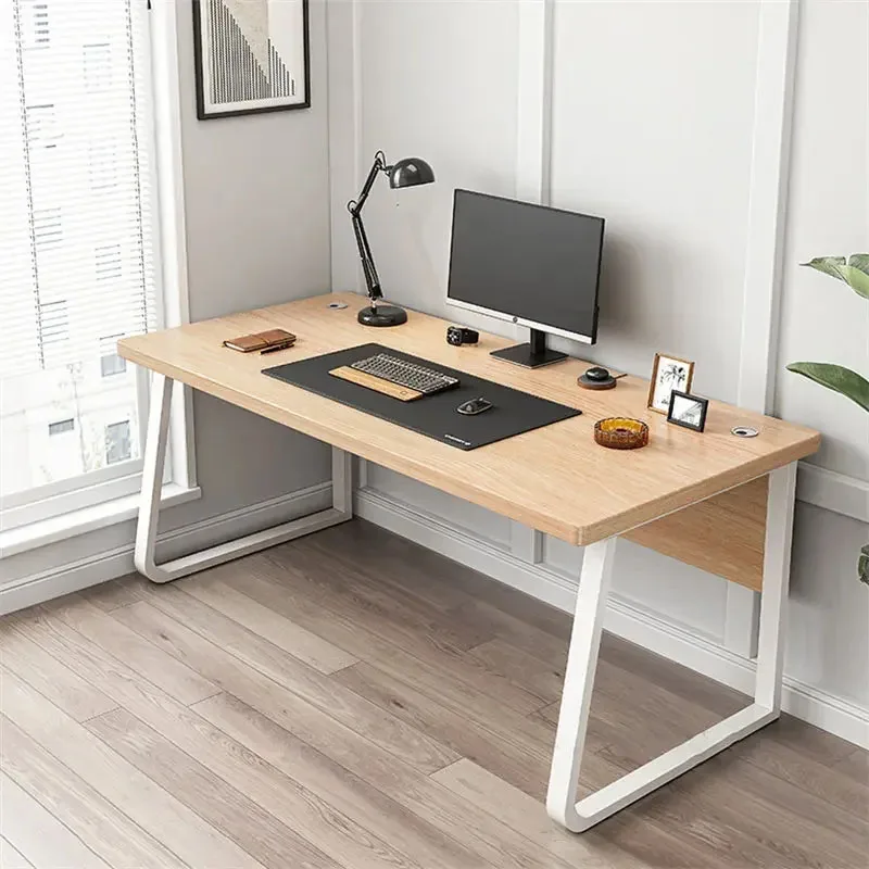 Modern Desktop Computer Desk Office Furniture Home Internet Cafe Gaming Table Bedroom Writing Desk Workbench Desk Computer Table